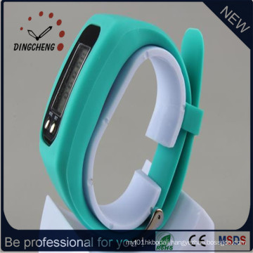 Fashion LED Bracelet Wrist Sports Watch with Customer Logo